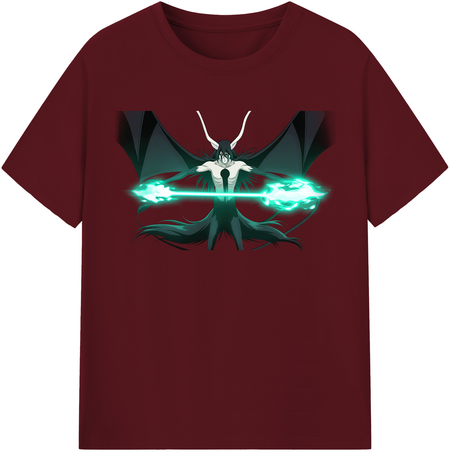 （画像用） ブリーチ ウルキオラ·シファー BLEACH Ulquiorra cifer 綿100％半袖Tシャツ（フロントプリント）